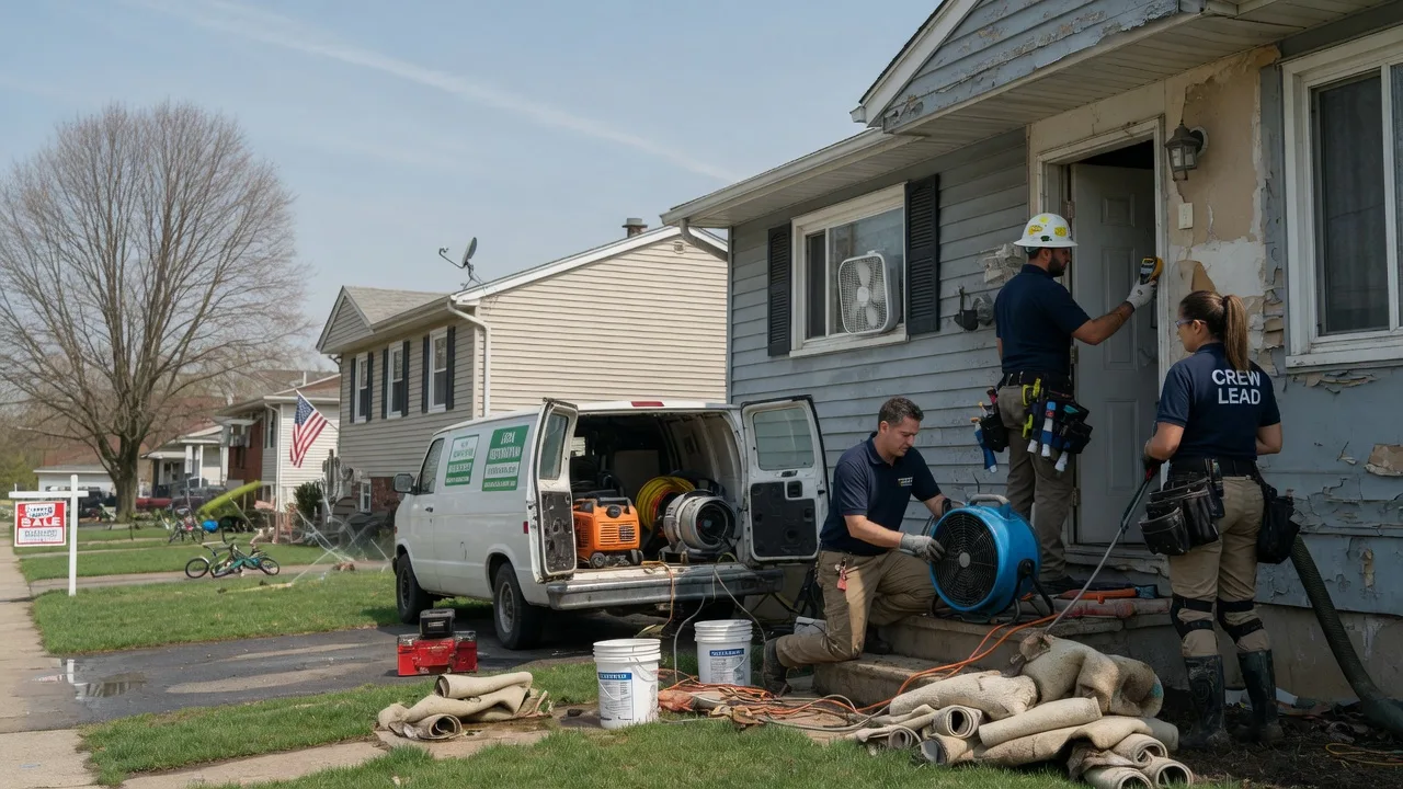 Flood Cleanup in Hometown, WV near me